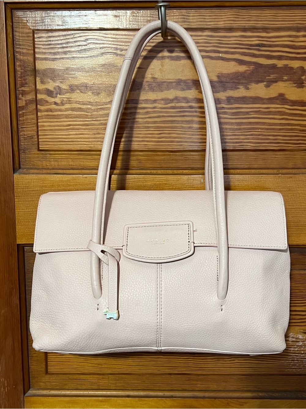 RADLEY LONDON Blush Pink Leather Shoulder Bag